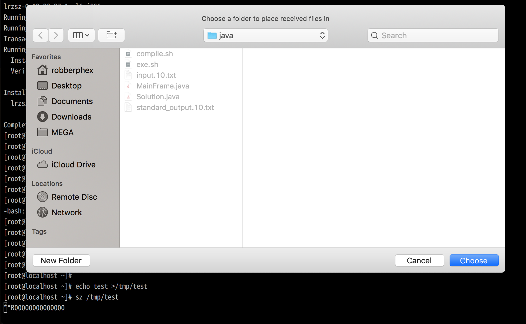 下载文件-选择存放位置